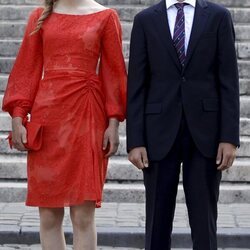 Isabel de Bélgica y Emmanuel de Bélgica en el Día Nacional de Bélgica 2021