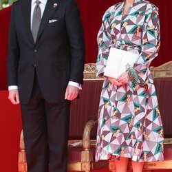 Delphine de Bélgica y James O'Hare en su debut en el Día Nacional de Bélgica 2021