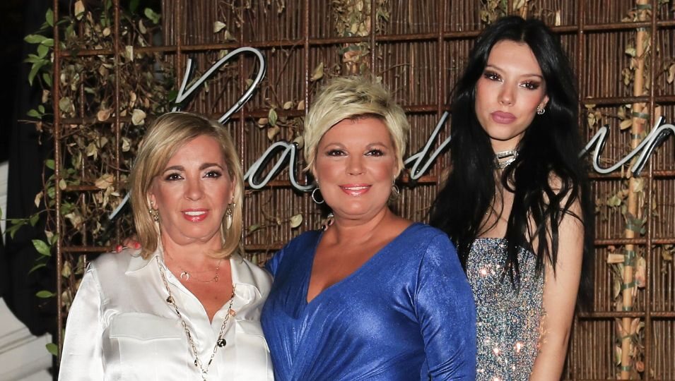 Terelu Campos, Carmen Borrego y Alejandra Rubio en un evento