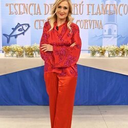 Cristina Cifuentes en el primer programa de 'La última cena'