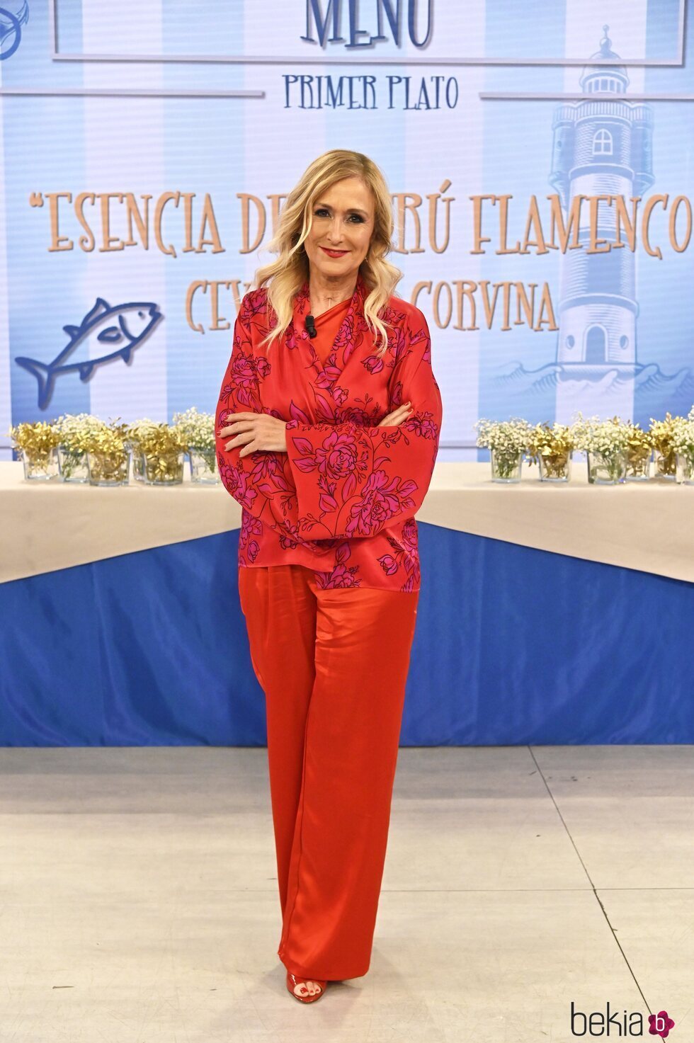 Cristina Cifuentes en el primer programa de 'La última cena'