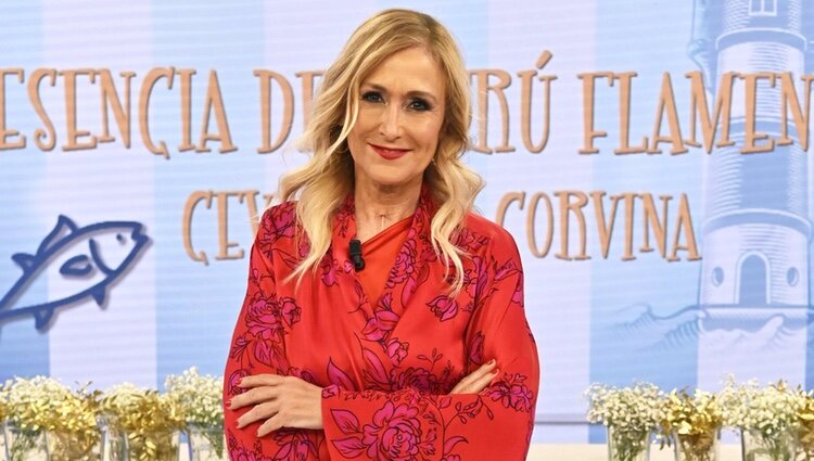 Cristina Cifuentes en el primer programa de 'La última cena'