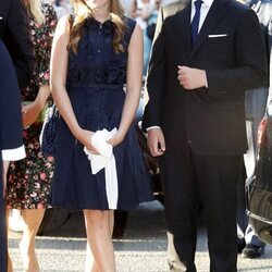 Ingrid Alexandra y Sverre Magnus de Noruega en el homenaje nacional por el décimo aniversario de los atentados de Oslo y Utøya