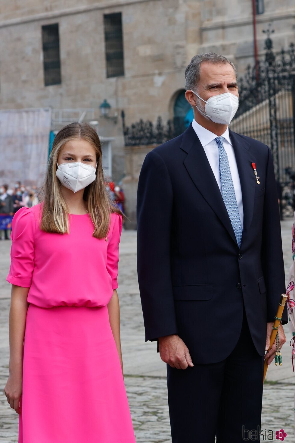 La Princesa Leonor y el Rey Felipe en la Ofrenda al Apóstol el Día de Santiago 2021