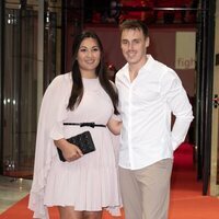 Louis Ducruet  y su mujer Marie Chevallier en la gala anual contra el SIDA