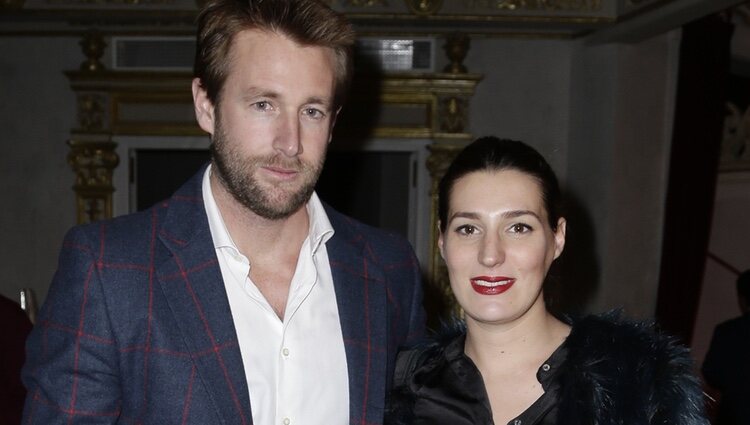 Eugenia Osborne y Juan Melgarejo durante la presentación del disco 'Crooner' en Madrid