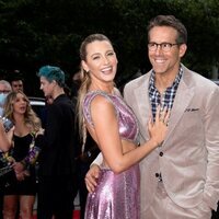 Ryan Reynolds y Blake Lively en la alfombra roja de 'Free Guy'