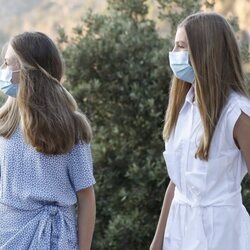 La Princesa Leonor y la Infanta Sofía en la Serra de Tramuntana