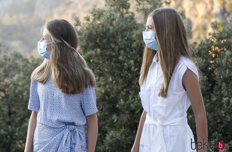 La Princesa Leonor y la Infanta Sofía en la Serra de Tramuntana