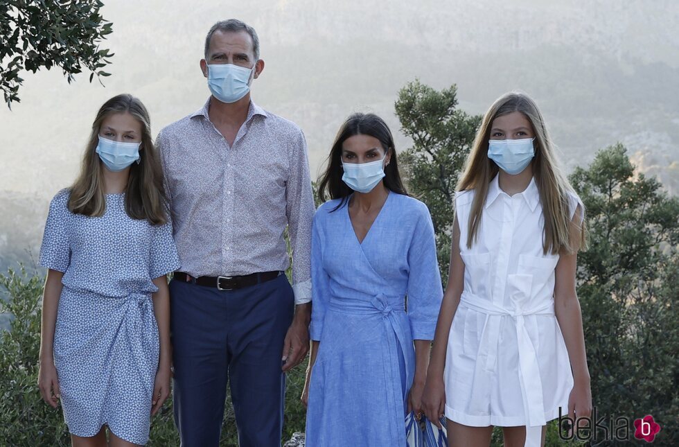 La Familia Real en la Serra de Tramuntana