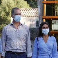 Los Reyes Felipe y Letizia en la Serra de Tramuntana