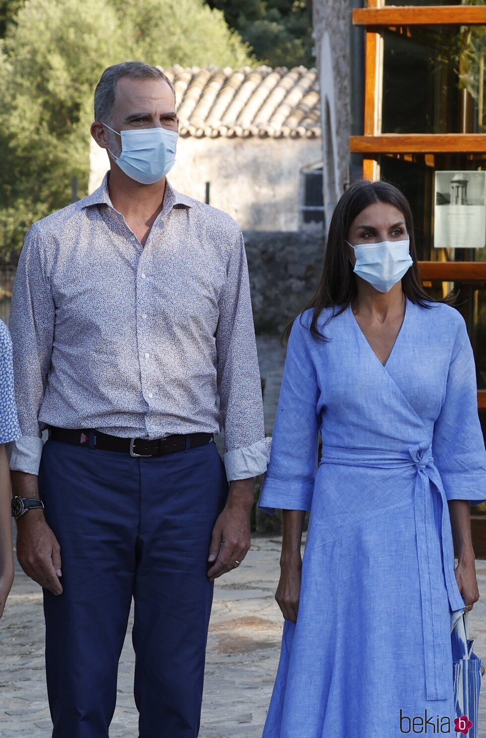 Los Reyes Felipe y Letizia en la Serra de Tramuntana