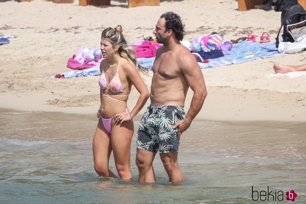 Anita Matamoros y Nacho Santandreu en Ibiza