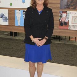 Sarah Ferguson en una exposición en Las Vegas