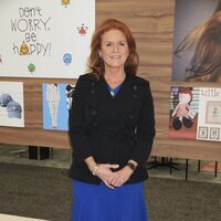 Sarah Ferguson en una exposición en Las Vegas