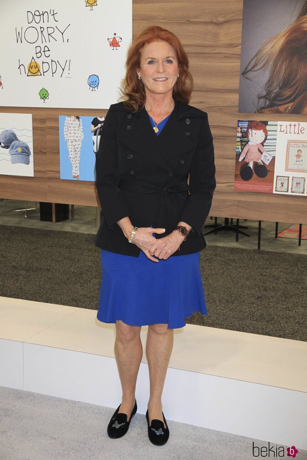 Sarah Ferguson en una exposición en Las Vegas