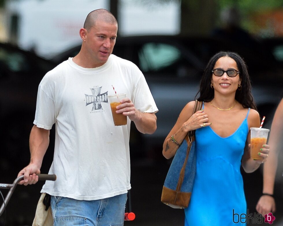 Zoë Kravitz y Channing Tatum, de paseo por las calles de Nueva York