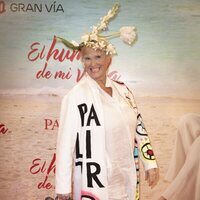 Lucía Dominguín en el estreno de la obra de teatro 'El humor de mi vida'