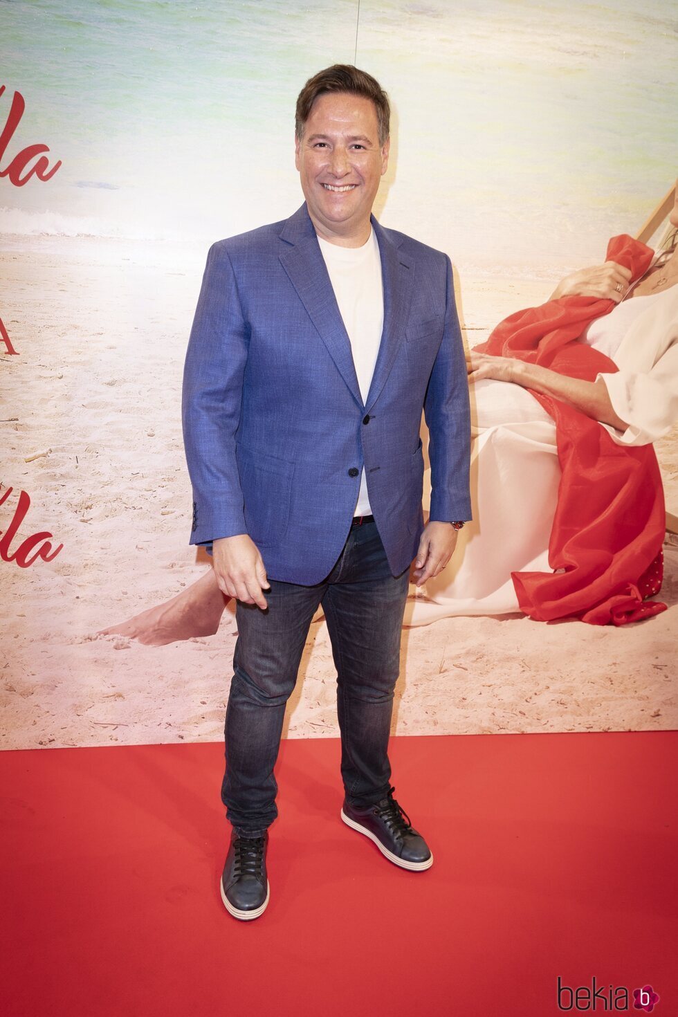 Carlos Latre en el estreno de la obra de teatro 'El humor de mi vida'