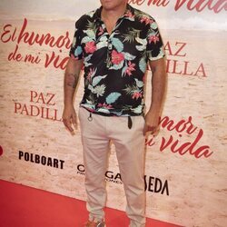 Gustavo González en el estreno de la obra de teatro 'El humor de mi vida'