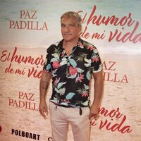 Gustavo González en el estreno de la obra de teatro 'El humor de mi vida'