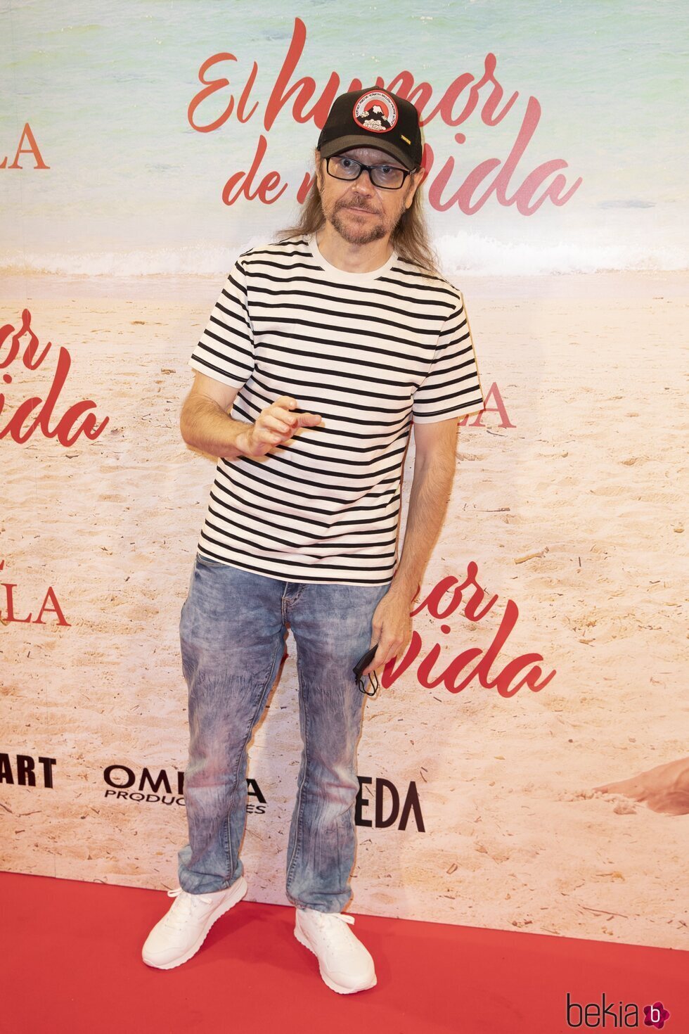 Santiago Segura en el estreno de la obra de teatro 'El humor de mi vida'