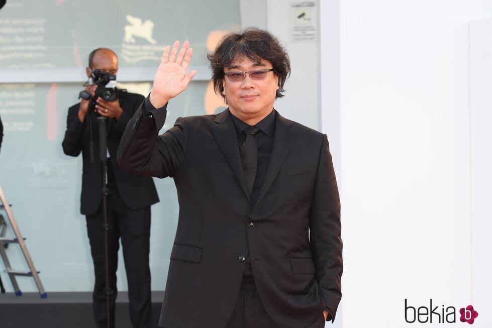 Bong Joon-ho en la premiere de 'Madres paralelas' en el Festival de Venecia 2021