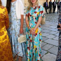 Tatiana Santo Domingo y Ekaterina de Hannover en la boda de María Anunciata de Liechtenstein y Emanuele Musini