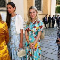 Tatiana Santo Domingo y Ekaterina de Hannover en la boda de María Anunciata de Liechtenstein y Emanuele Musini