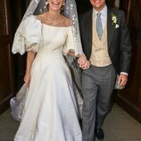 María Anunciata de Liechtenstein y Emanuele Musini en su boda