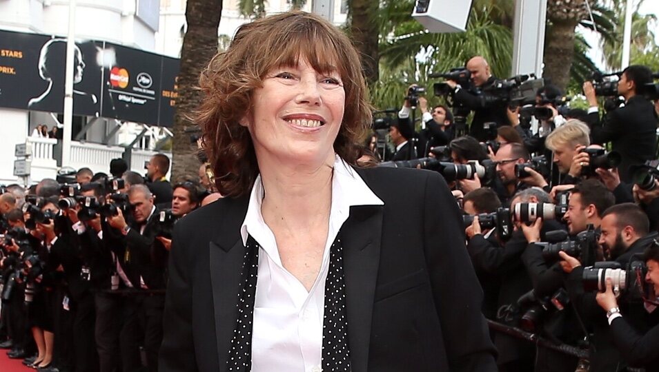 Jane Birkin en el Festival de Cannes en 2015