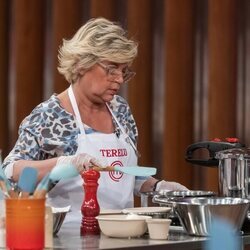 Terelu Campos en el primer programa de 'Masterchef Celebrity'