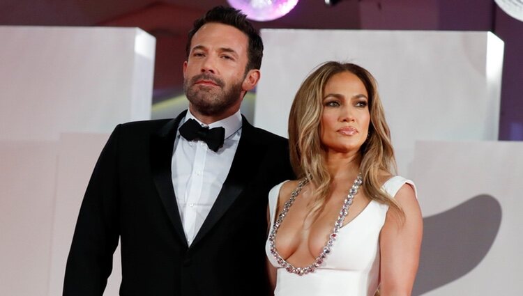 Ben Affleck y Jennifer Lopez en el Festival de Venecia 2021