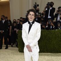 Timothée Chalamet en la MET Gala 2021