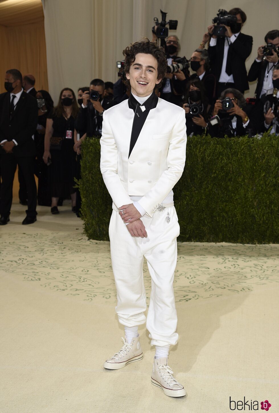 Timothée Chalamet en la MET Gala 2021