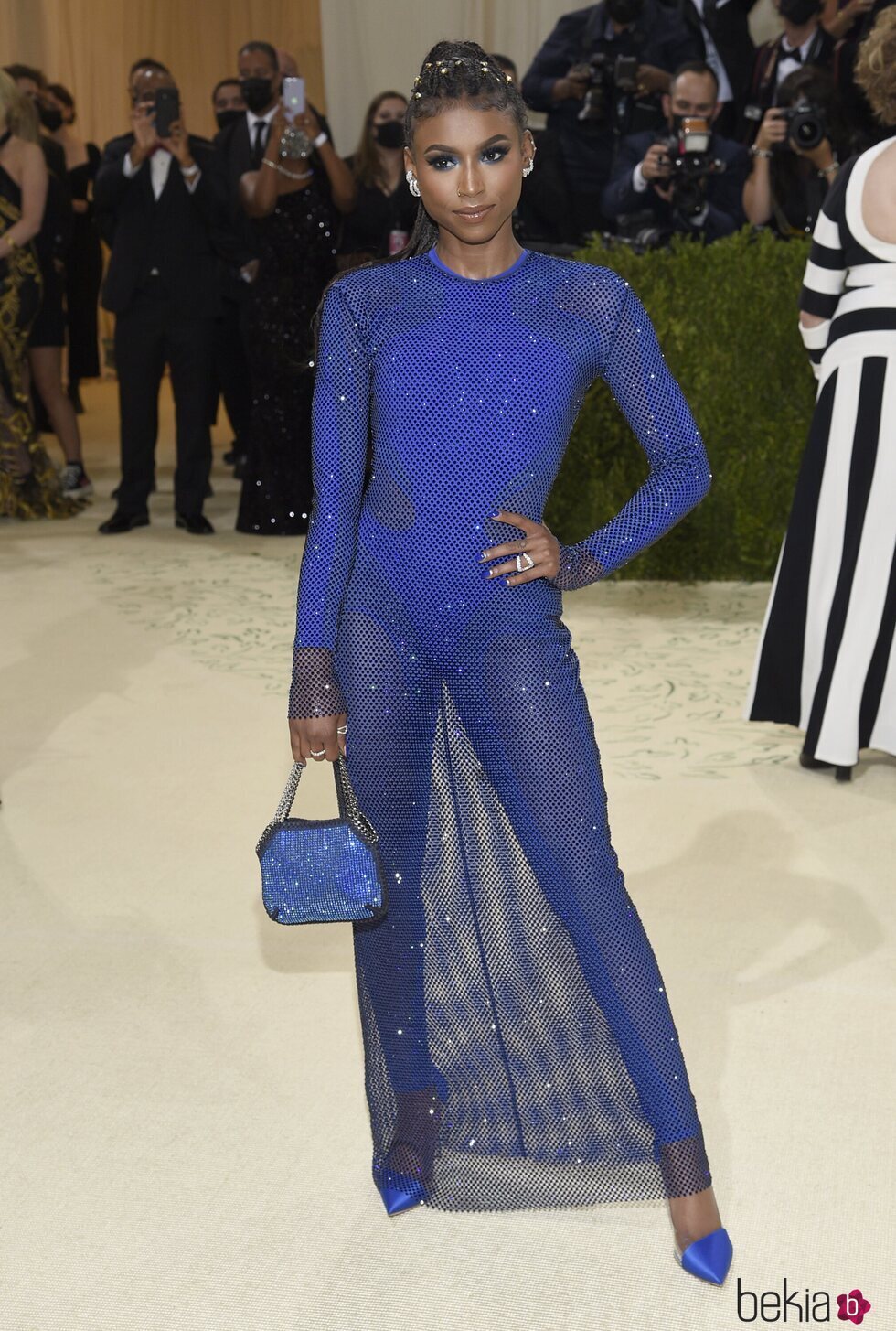 Nia Dennis en la MET Gala 2021