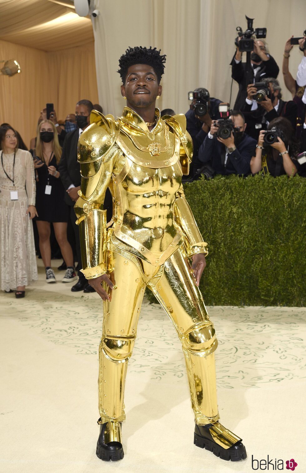 Lil Nas X con su segundo look en la MET Gala 2021