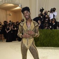 Lil Nas X con su tercer look en la MET Gala 2021