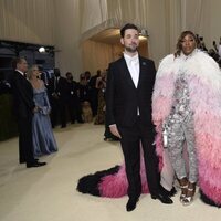 Serena Williams y Alexis Ohanian en la MET Gala 2021