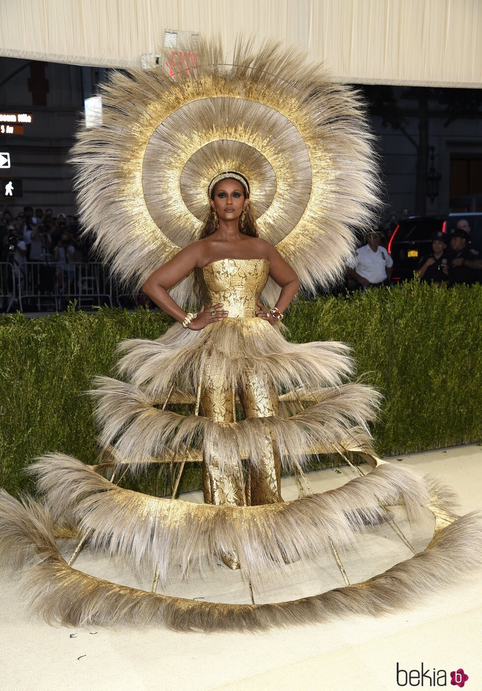 Iman en la MET Gala 2021