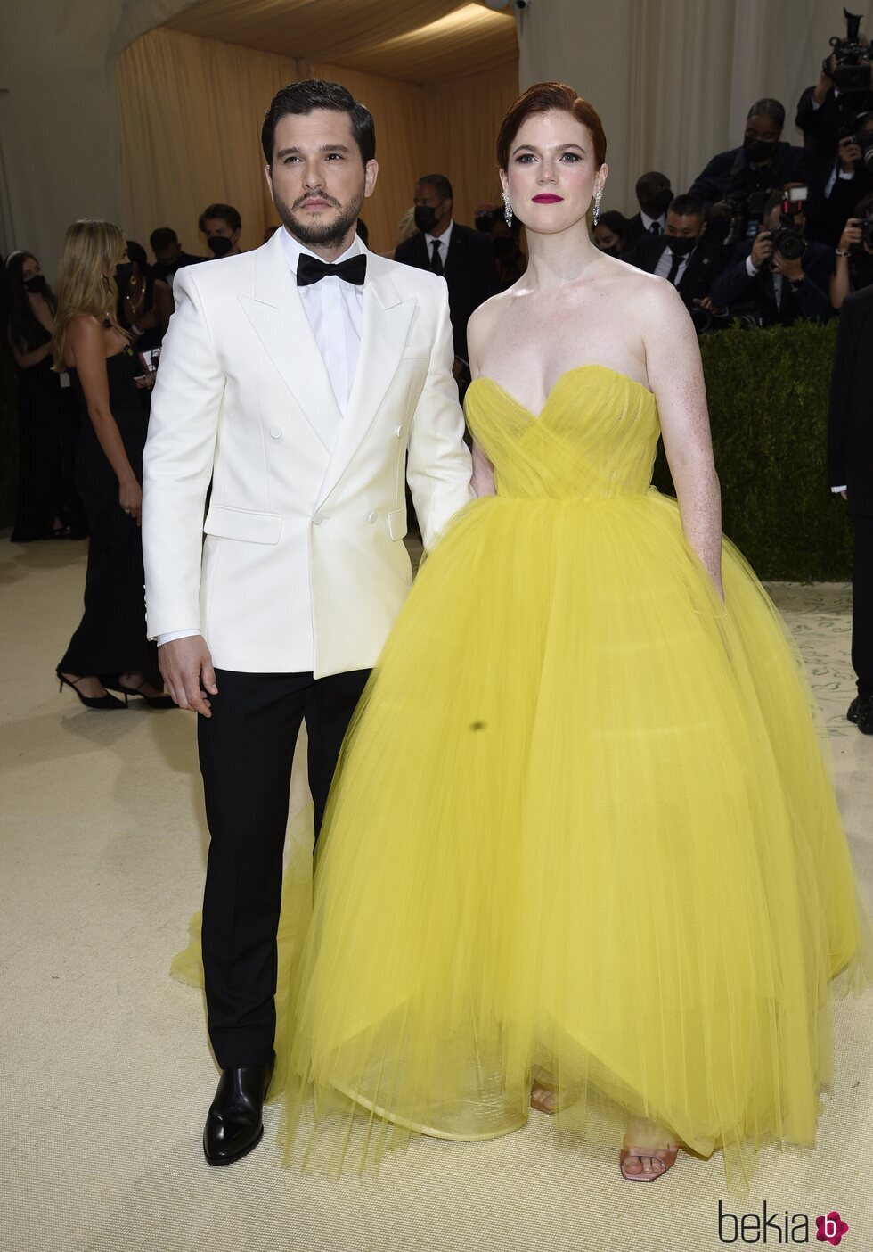 Kit Harington y Rose Leslie en la MET Gala 2021