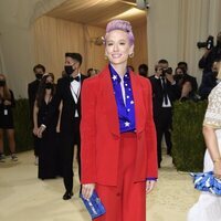 Megan Rapinoe en la MET Gala 2021