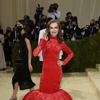 Isabelle Huppert en la MET Gala 2021