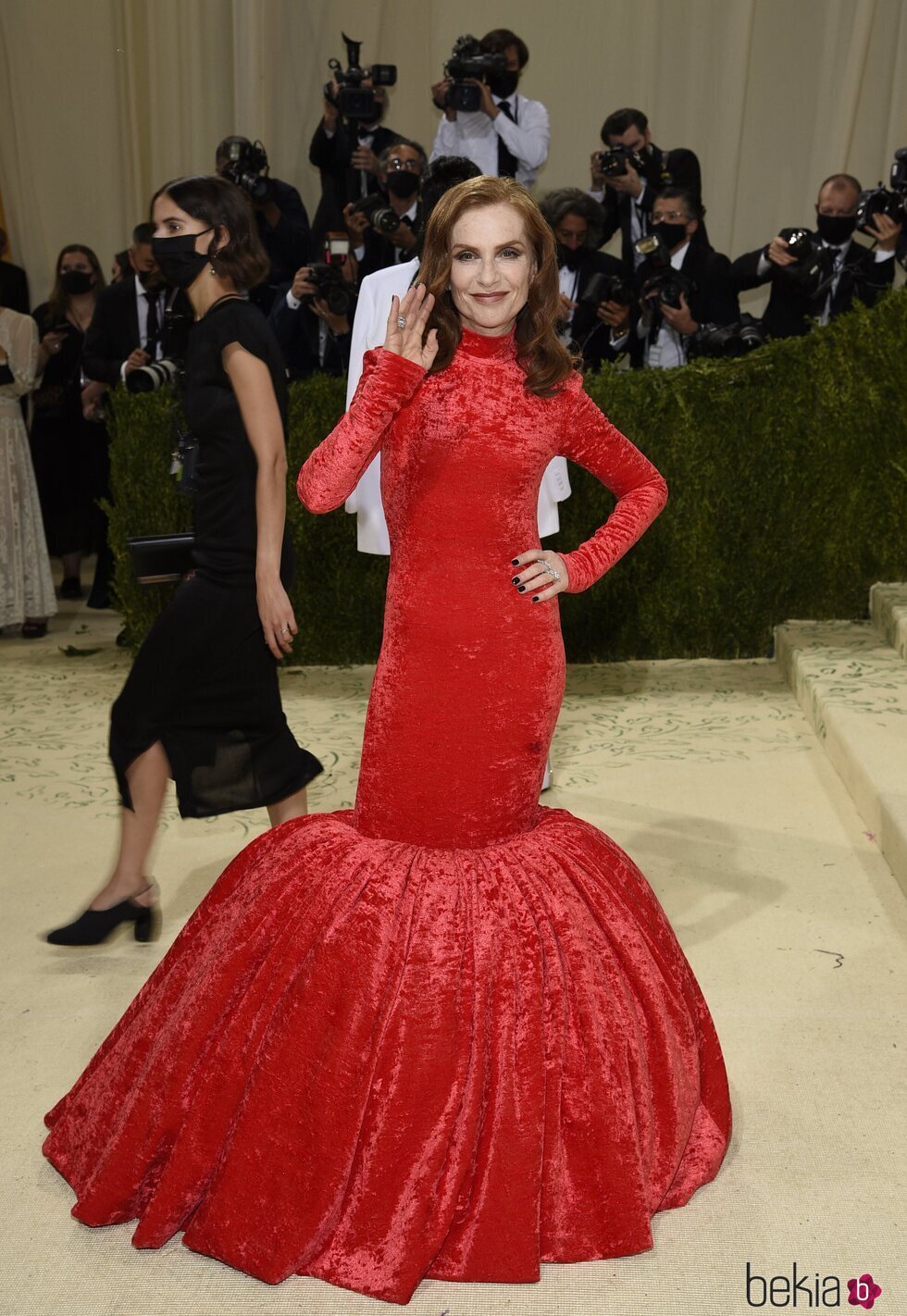 Isabelle Huppert en la MET Gala 2021