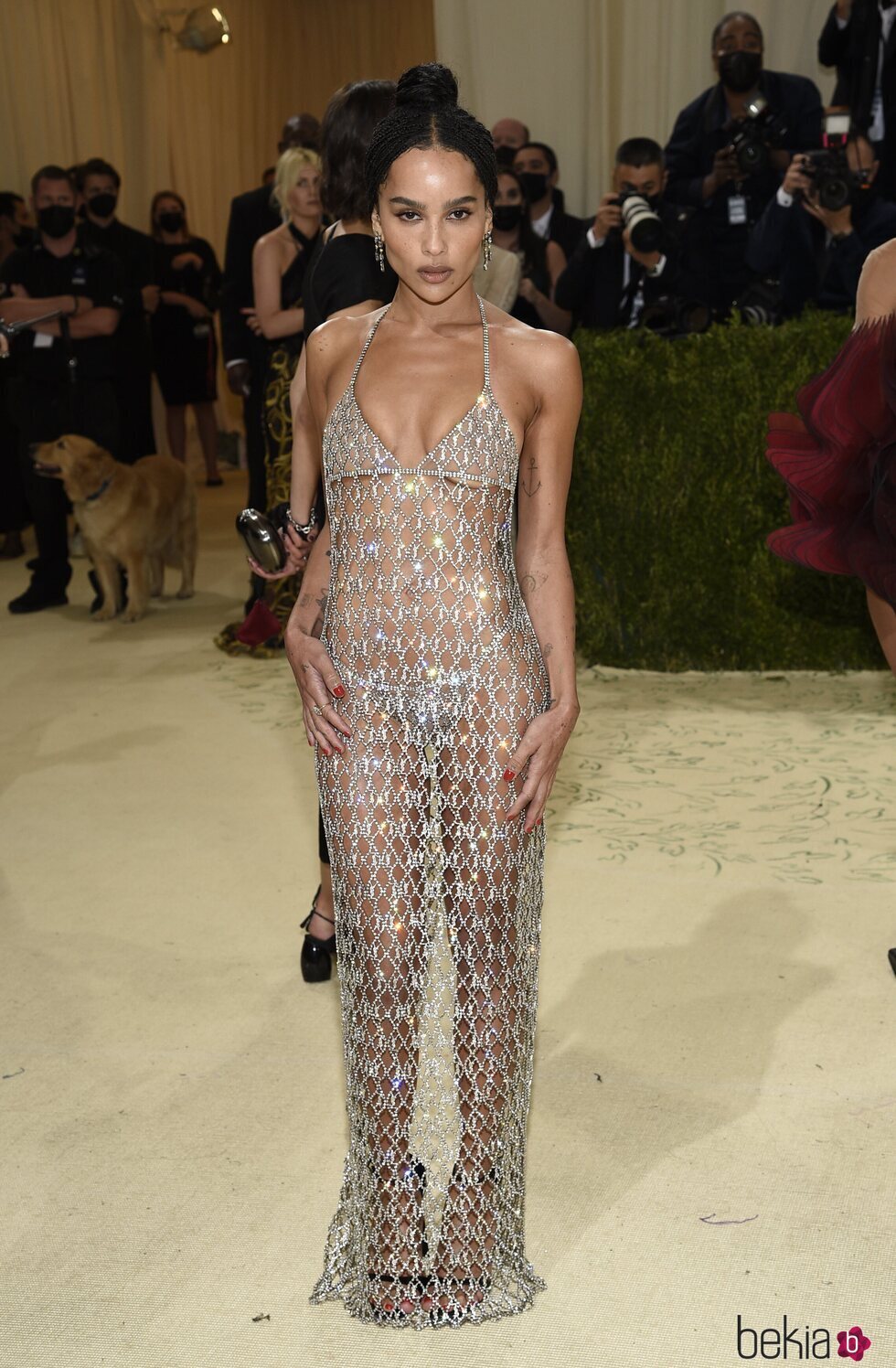 Zoë Kravitz en la MET Gala 2021