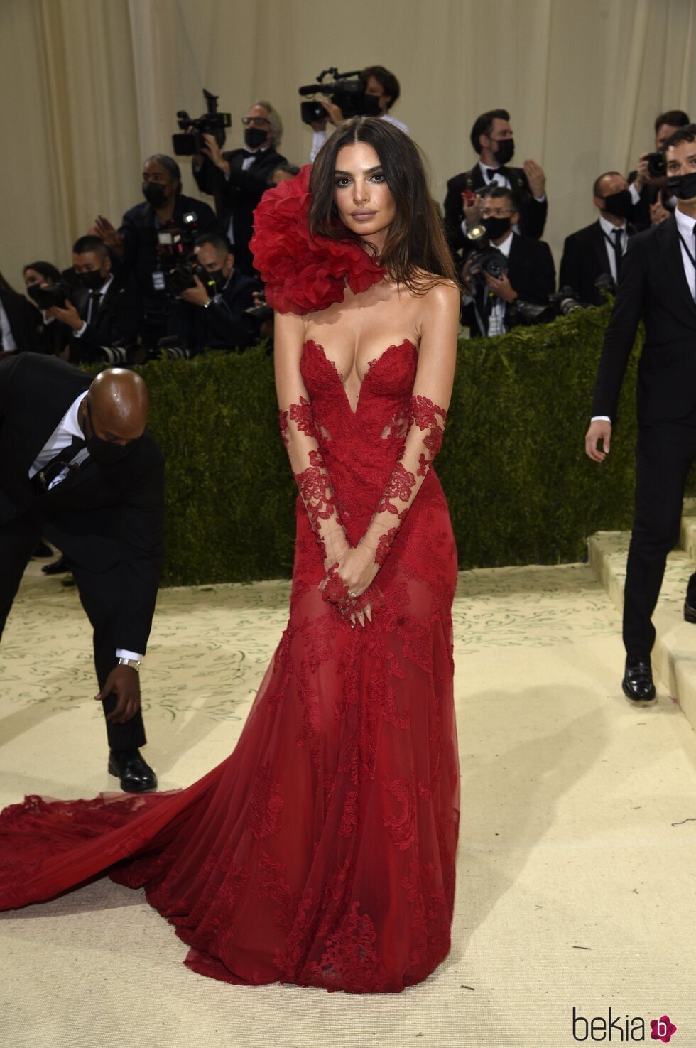 Emily Ratajkowski en la MET Gala 2021