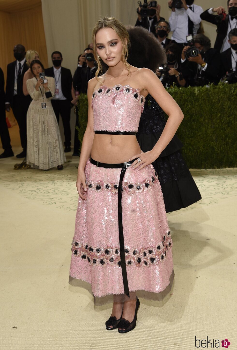 Lily Rose Depp en la MET Gala 2021