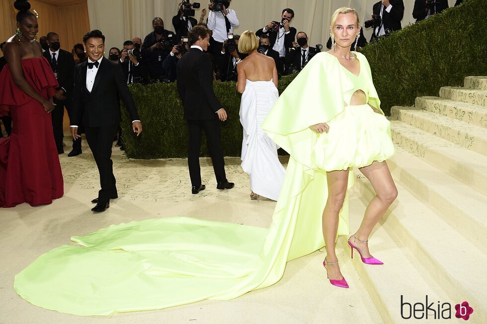 Diane Kruger en la MET Gala 2021