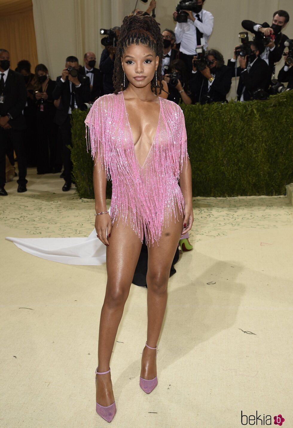 Halle Bailey en la MET Gala 2021