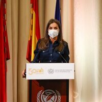 La Reina Letizia en su discurso en el 50 aniversario de la Facultad de Periodismo de la Universidad Complutense